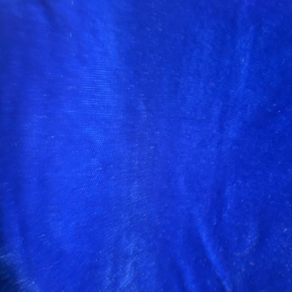 Vintage 1960/70’s Sears Royal Blue Velvet Cropped Blazer Jacket NWT Size Small‎ - Picture 4 of 6